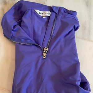 short sleeve LeMieux bluebelle activewear top